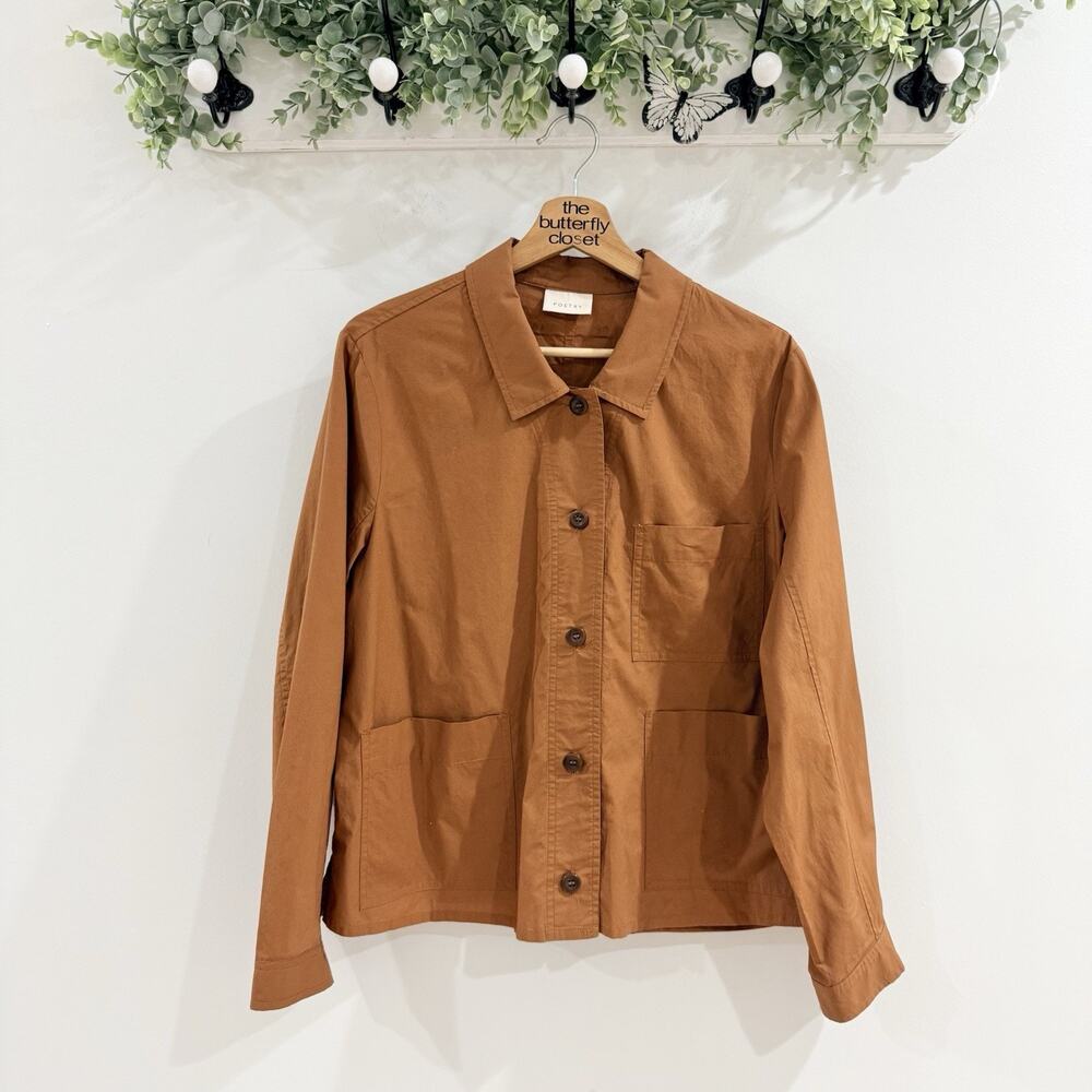 Poetry Rust cotton Button Down Collared Long Sleeves Shirt Size US 12 UU34